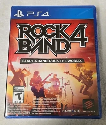 PS4 Rock Band 4 Game Only PS4 PlayStation 4 Brand New Sealed - image 1 of 4