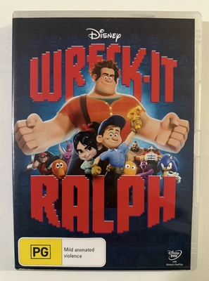 WRECK IT RALPH DVD PELÍCULA DISNEY VIDEO NIÑOS PELÍCULAS PAL REGIÓN 4 con HAZAÑA ESPECIAL. Foto 1 de 3