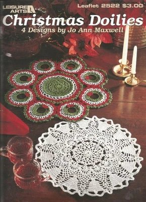 Crochet Patterns   Christmas Doilies  4 by Jo Ann Maxwell - Image 1 of 2