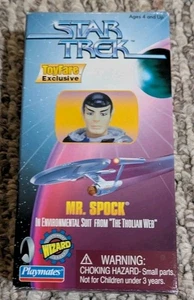MR SPOCK Environmental Suit Star Trek 1998 Toyfare Exclusive Playmates TOS  - Bild 1 von 2