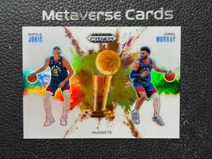 2024-25 Prizm Black Dual Color Blast Nikola Jokic & Jamal Murray SSP Case Hit - Picture 1 of 2