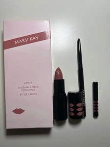 New! Mary Kay Lip Kit 2-Piece Set Shade Nude Lipstick & Lip Liner #172051 - Picture 1 of 2