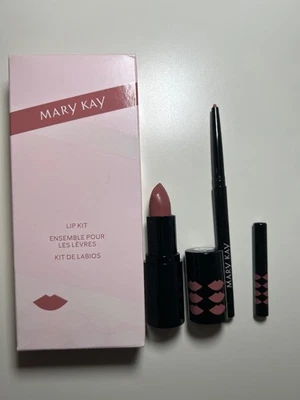 New! Mary Kay Lip Kit 2-Piece Set Shade Nude Lipstick & Lip Liner #172051 - Image 1 of 2