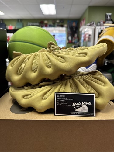 Adidas Yeezy 450 stringate uomo sneakers verdi scarpe casual HP5426