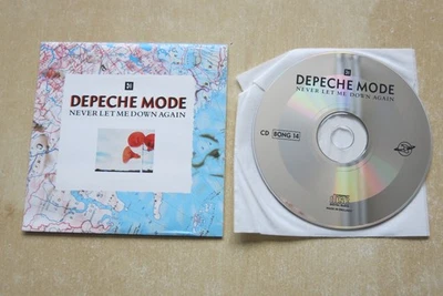 DEPECHE MODE Never Let Me Down Again UK 1987 CD single in card sleeve Mute Foto 1 de 2