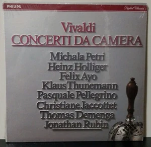 Vivaldi: Concerti da Camera/Petri/Holliger/Ayo 2LP Philips R215140 Sealed NEW - Picture 1 of 2
