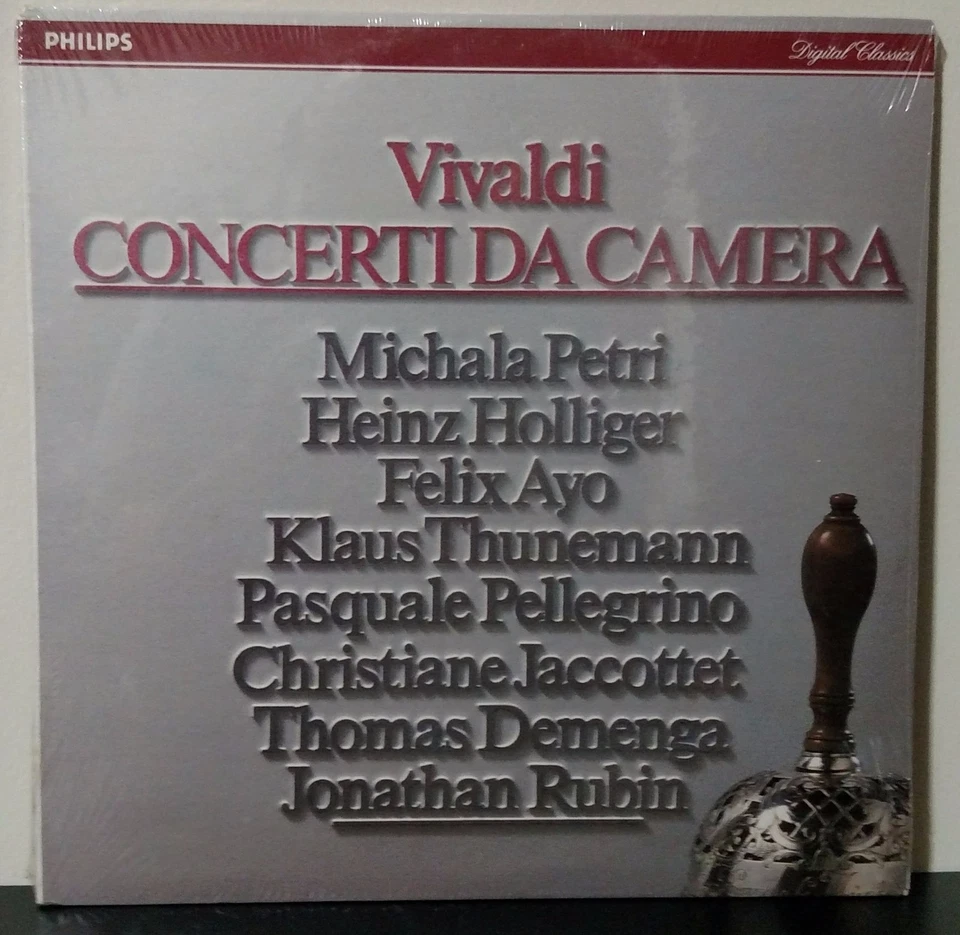 Vivaldi: Concerti da Camera/Petri/Holliger/Ayo 2LP Philips R215140 Sealed NEW - Image 1 of 2