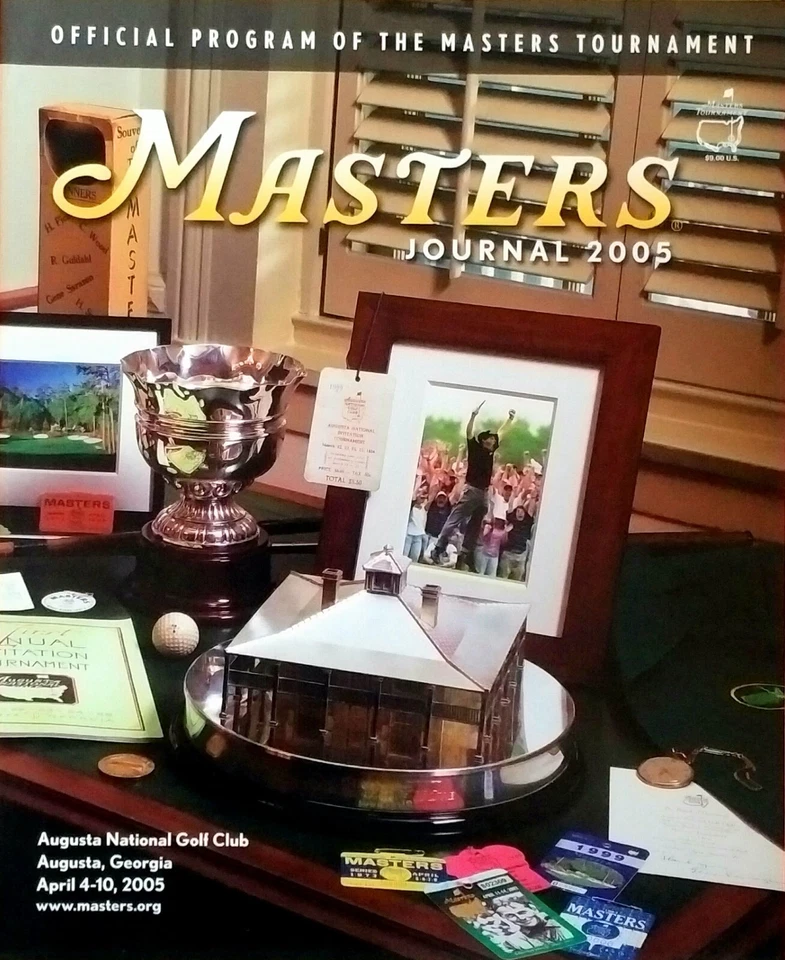 Official Programme US Masters Journal 2005 Won by Tiger Woods. NEW CONDITION. - Image 1 of 1