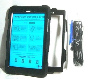 Amazon Fire HD 10 Case 9th 8th 7th Protective Tablet Case -Black - Picture 1 of 2