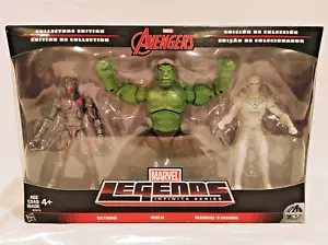 Hasbro Marvel Legends Infinite Series Avengers Ultron, Hulk & Vision confezione da 3 - Foto 1 di 9