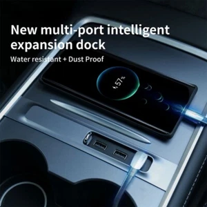 3in1 Intelligent Docking Station for USB Shunt Hub Quick Charger - Photo 1 sur 8