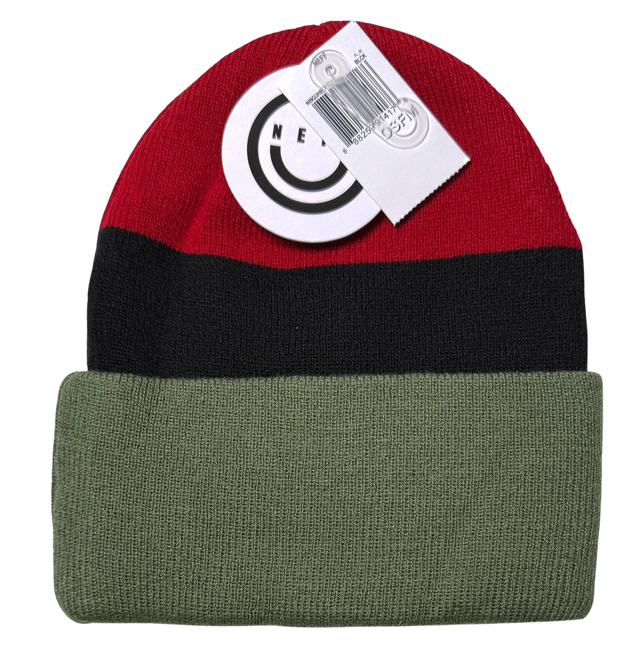 Gorro Neff Lawrence Big Bold - Nuevo con etiquetas adulto talla única multicolor - #45360-K7 Foto 1 de 1