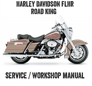 1996 Harley Davidson FLHR Road King Workshop Service Manual eBook PDF on CD