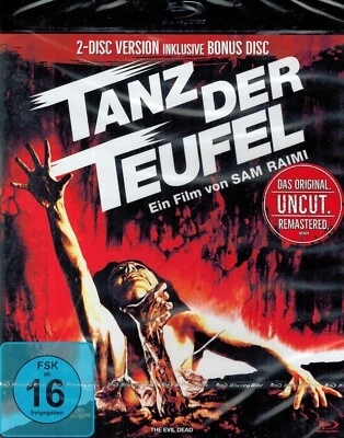 BLU-RAY NEU/OVP - Tanz der Teufel (1981) - Bruce Campbell & Ellen Sandweiss - Bild 1 von 2