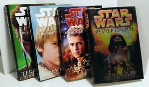 Star Wars Prequel Tirlogy 4 Bücher Hardcover Posten Erstdrucke Episode 1-3 - Bild 1 von 9