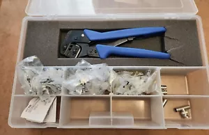 (1 Stck.) TE CONNECTIVITY/TYCO/AMP 58477-1 Pro Crimper BNC Premise Kabelsatz - Bild 1 von 5