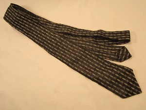 Corbata vintage para hombre 2,5"x54" MONTAJE para traje azul [A5d2] - Imagen 1 de 2