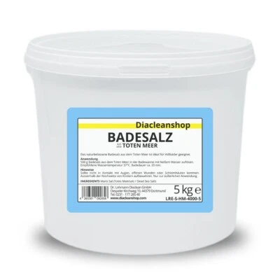 DIACLEANSHOP Badesalz aus dem Toten Meer 5kg