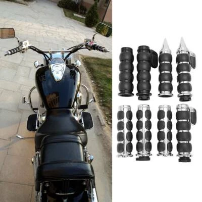 1" Handlebar Grips Throttle Boss For Honda VTX 1800C VTX1800R VTX 1300C VTX 1300 - Imagem 1 de 4
