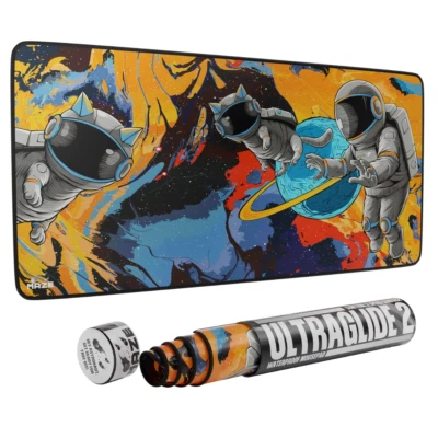 MAZE XXL Space Mouse Pad | 5mm Thick (36''x18''x0.2''), Perfect Gift - Image 1 of 4