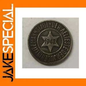 Poland 10 Pfennig Lodz Ghetto Replica Coin - Imagen 1 de 2