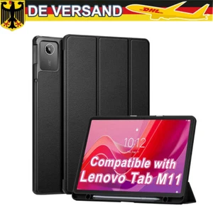 Tablet Schutzhülle für Lenovo Tab M11TB330 Klapp Hülle Cover Case Fach für Stift - Bild 1 von 6