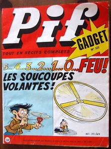 COMIC PIF GADGET NR. 122 JUNI 1971 OHNE GADGET SPIELE UNGEMACHT SCHWARZER WOLF - Bild 1 von 6