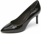 Rockport Women's Total Motion 75mm Pointy Pump 6 W Black Patent