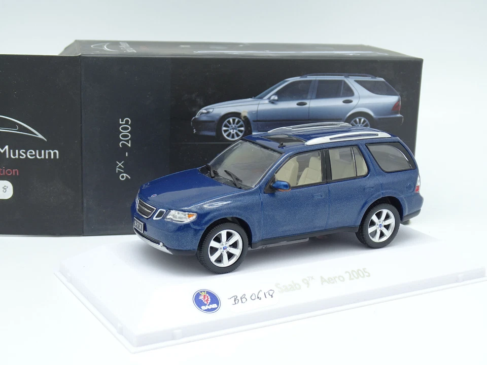 Norev Atlas 1/43 - Saab 97X Blu - Immagine 1 di 1