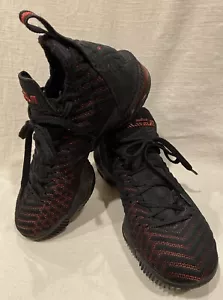 Nike Lebron James 16 XVI Rojo Negro A02588-002 Para hombres Talla 9 Air Max, Bonito - Imagen 1 de 11