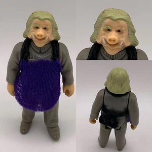 Figura de acción Kenner Star Wars Ugnaught vintage delantal púrpura 1980 - Imagen 1 de 5