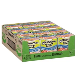 Maruchan Instant Lunch Lime Flavor with Shrimp, 2.25 Oz, Pack of 12 - Picture 1 of 1
