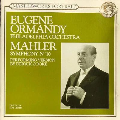 Gustav Mahler・Sinfonie Nr. 10・Eugene Ormandy: PO・CD・©1990 Sony・NM! - Bild 1 von 4