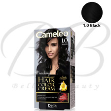 Kit de crema de color de cabello permanente DELIA cameleo con 5 aceites omega+ *ELIGE TONO*
