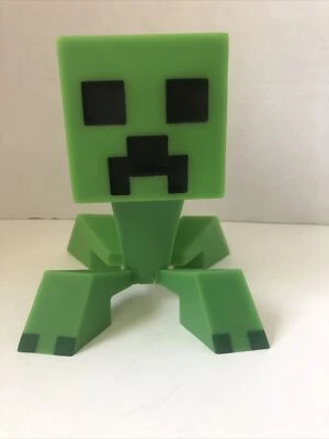 Figura de acción de vinilo Notch 6" Creeper-verde Minecraft-coleccionable-cabeza giratoria Foto 1 de 4