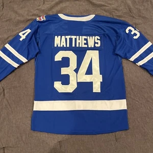 Austin Matthews Toronto Maple Leafs Blue Jersey Men’s Large - Picture 1 of 6