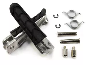 Fußrasten Paar vorne für Honda CB 600 CBR 900 CBF500 NSR 125 NTV NT VFR VTR XL V - Bild 1 von 4