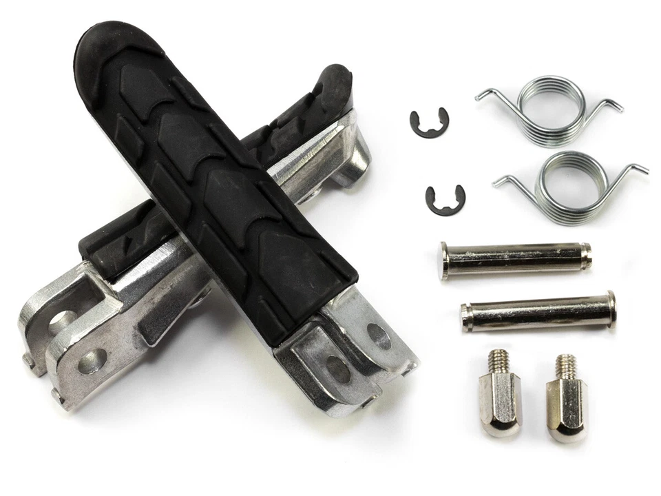 Fußrasten Paar vorne für Honda CB 600 CBR 900 CBF500 NSR 125 NTV NT VFR VTR XL V - Bild 1 von 4