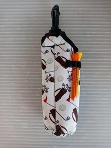 Elastische Golftasche Tasche Golfballträger Golfballtasche Halter Clip & Golftees - Bild 1 von 5