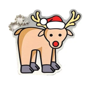 Rudolph The Reindeer Travelbug Reindeer traveltag Geocaching Trackable Christmas - Bild 1 von 1