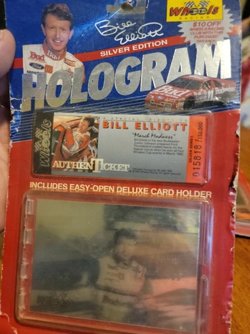 1992 - Wheels Racing - Silver Edition - Bill Elliott - Hologram & AuthenTicket Cover