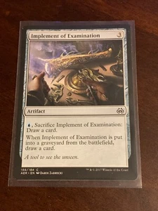 Magic the Gathering Aether Revolt Implement of Examination - Picture 1 of 2