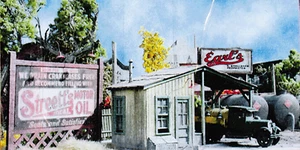 Bar Mills Scale Model Works 804 O Scale Earl's Oil Co Craftsman Kit - Picture 1 of 1