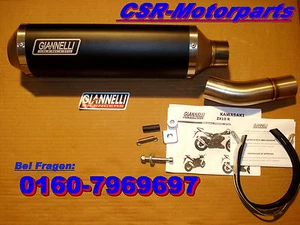 Kawasaki ZX10 R Auspuff Schalldämpfer muffler Giannelli NEU BLACK LINE ZXT00E F - Picture 1 of 6