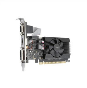 MSI NVIDIA GeForce GT 710 2GD3 LP Graphics Card PCI-E 2.0 2GB ** GDRR3 - Picture 1 of 1