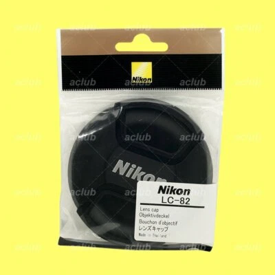 Genuine Nikon LC-82 Front Lens Cap 82mm Snap-On Lens Dust Cover Protector - Image 1 of 2
