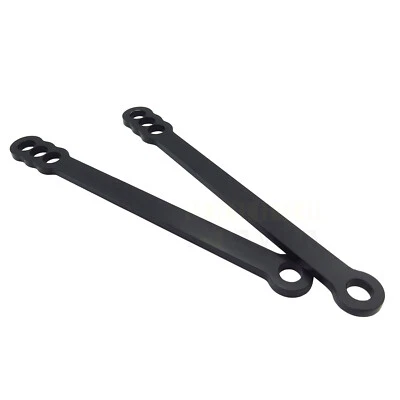 Black Aluminium Lowering Links For 2005-2008 Kawasaki ZZR-600 /98-03 Ninja ZX9R - Изображение 1 из 4