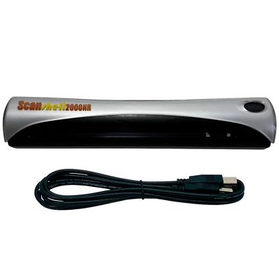 Card Scanning Solutions Acuant ScanShell 2000NR Card Scanner w/USB Cord GRADE A! - Image 1 of 4