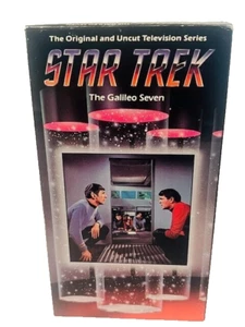 Star Trek Original TV Series VHS Tape Movie Kirk Spock 1985 Galileo Seven Scotty - Picture 1 of 2