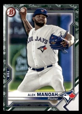 2021 Bowman Alek Manoah BP-27  | Toronto Blue Jays - Image 1 of 2